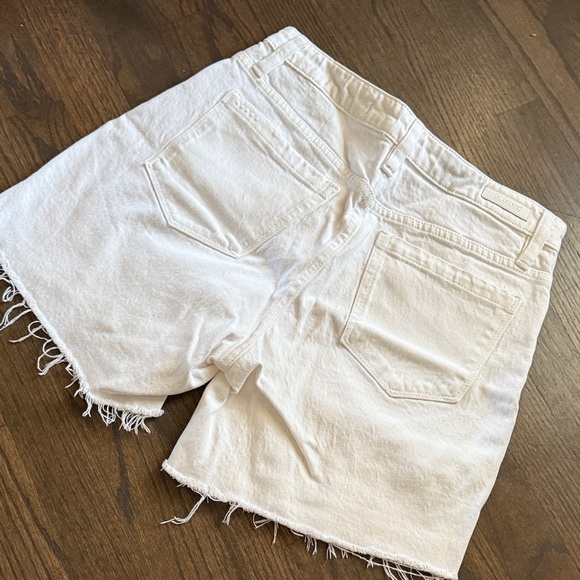 Women's White Denim Shorts size 27 - Picture 3 of 3